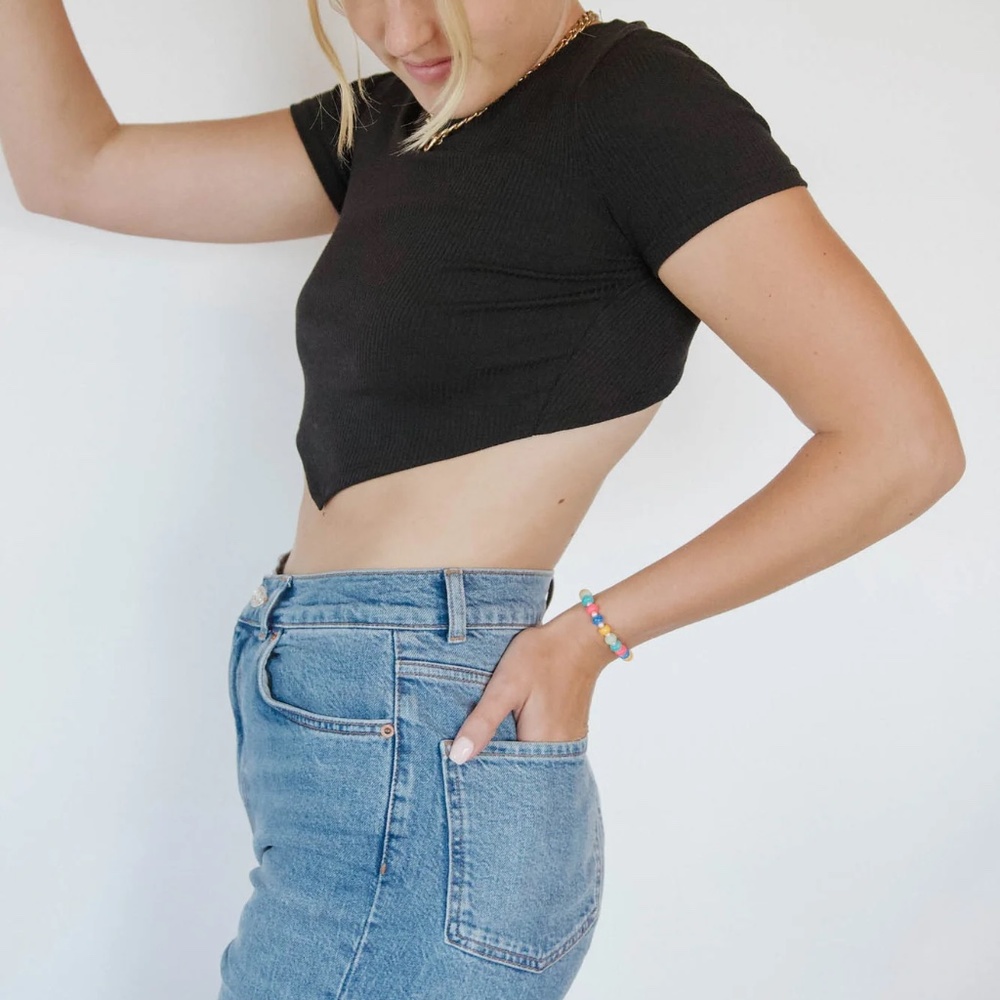 NEW! Pretty Garbage Cropped Tee